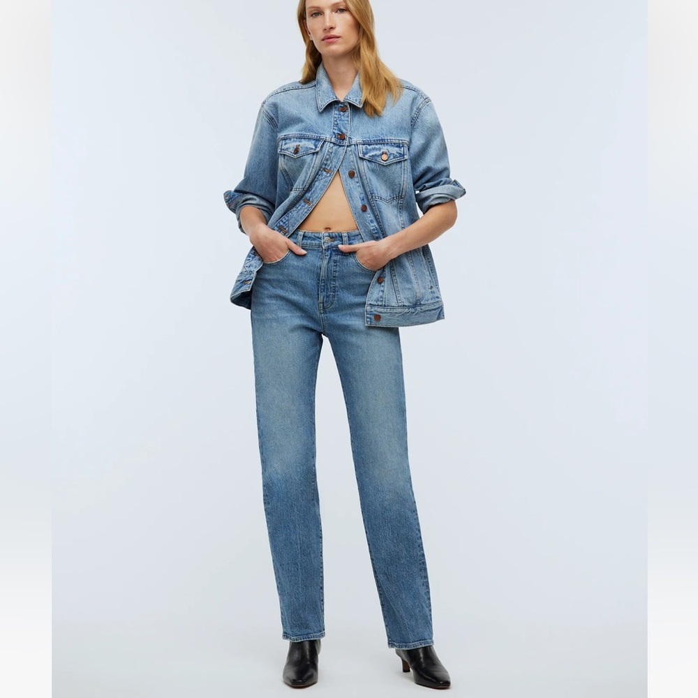 NWT Madewell The '90s Straight Jean